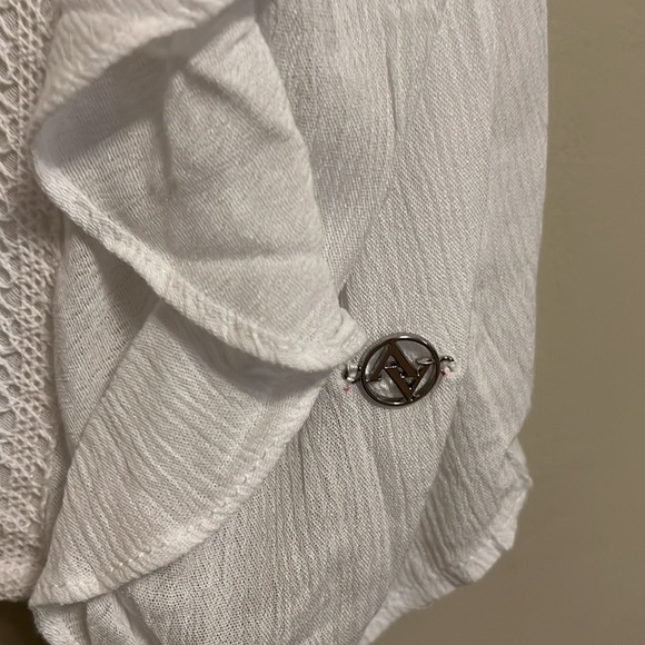 Adrienne Vittadini Top, Color Off-White, Size 1X - Picture 3 of 4